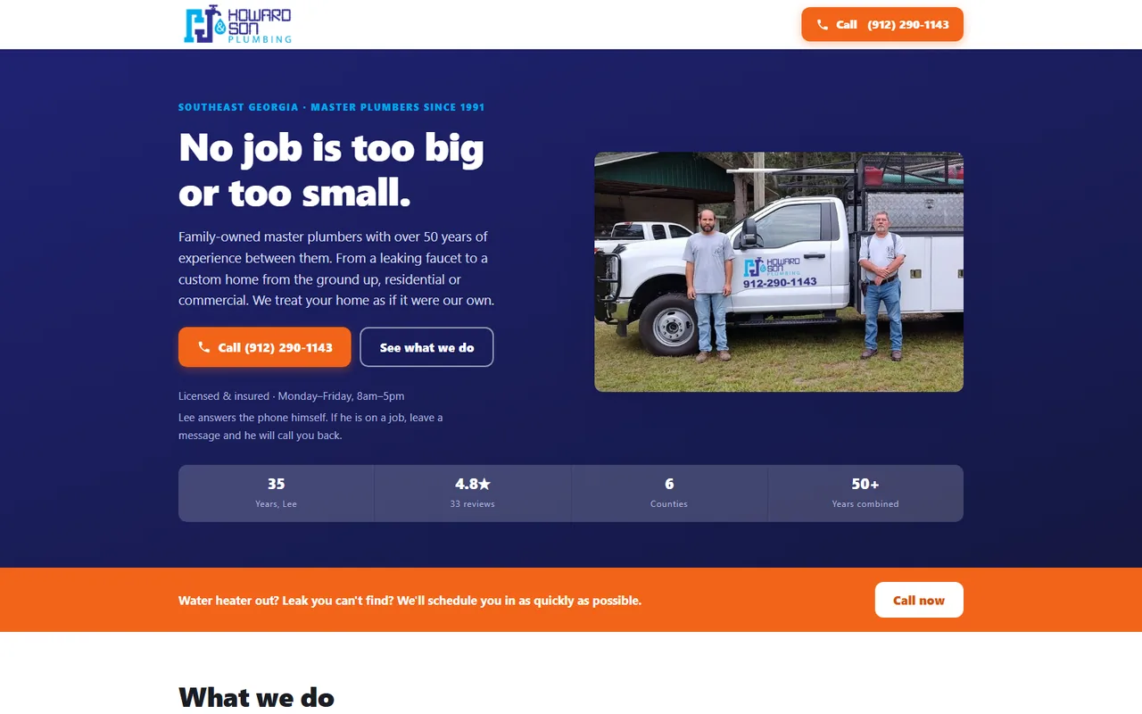 Howard & Son Plumbing